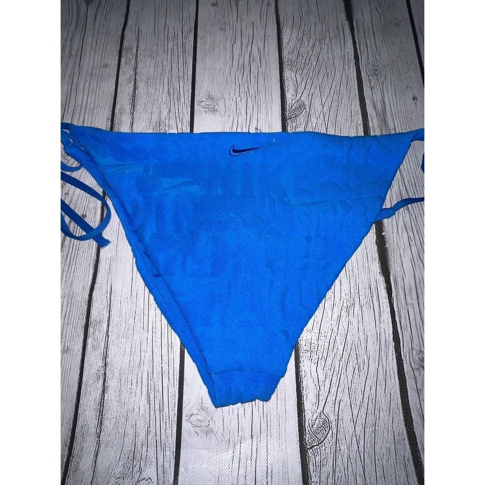 Nike Swim String Bikini Bottom Swimsuit Move to Zero Women's Size L NWT - Picture 8 of 8